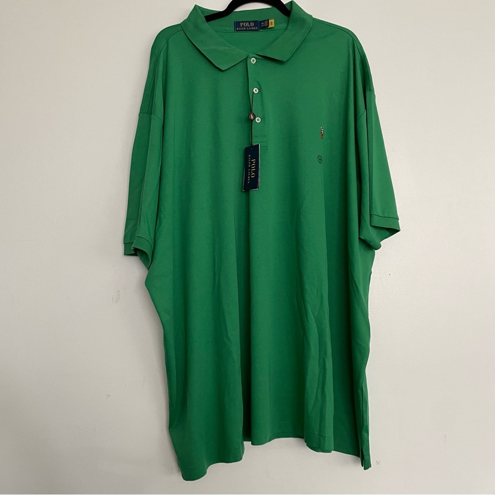 Polo Ralph Lauren Polo Shirt Lifeboat Green Size 4XB